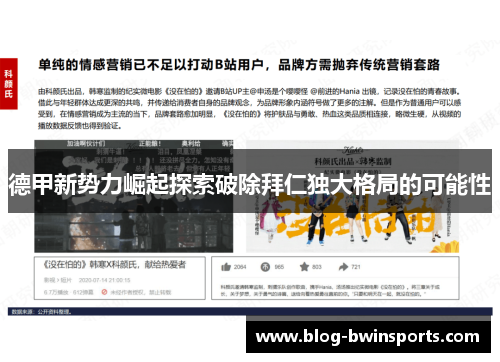 德甲新势力崛起探索破除拜仁独大格局的可能性