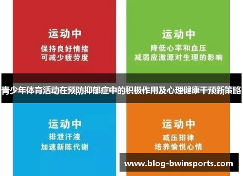 青少年体育活动在预防抑郁症中的积极作用及心理健康干预新策略