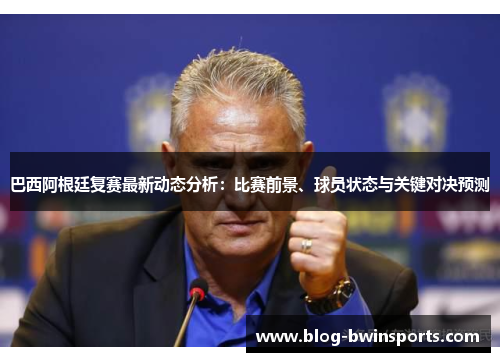 巴西阿根廷复赛最新动态分析：比赛前景、球员状态与关键对决预测